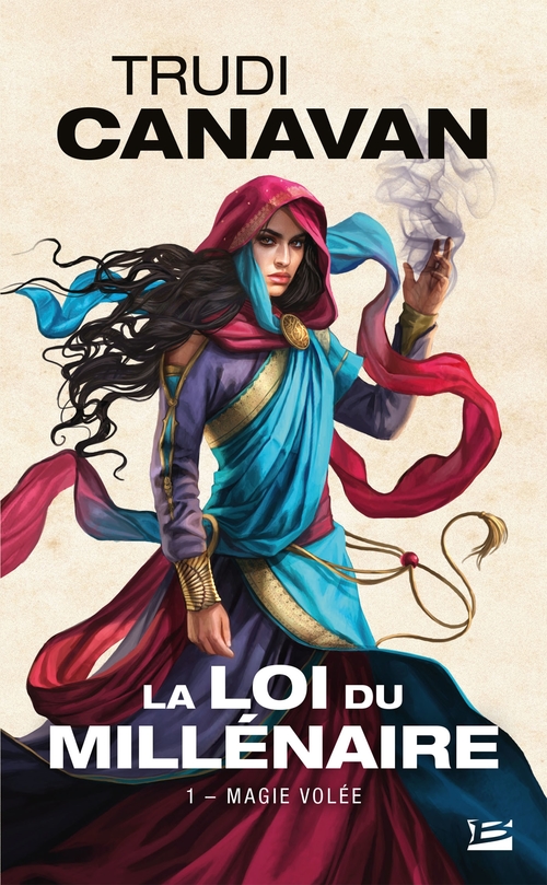 Couverture ebook de La Loi du millénaire, T1 : Magie volée, de Trudi Canavan