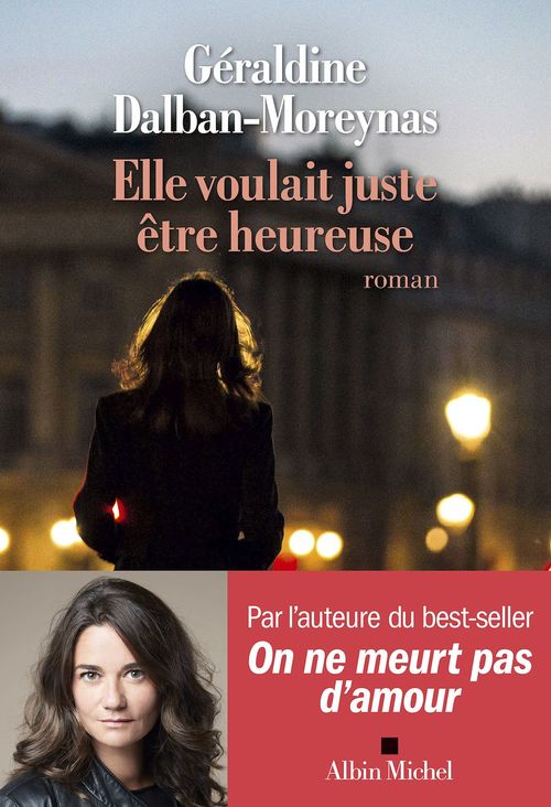 Couverture audiobook de Elle voulait juste être heureuse, de Géraldine DALBAN-MOREYNAS