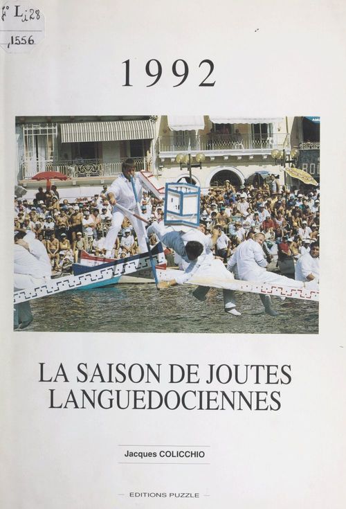 Couverture ebook de 1992 : la saison de joutes Languedociennes, de Jacques Colicchio