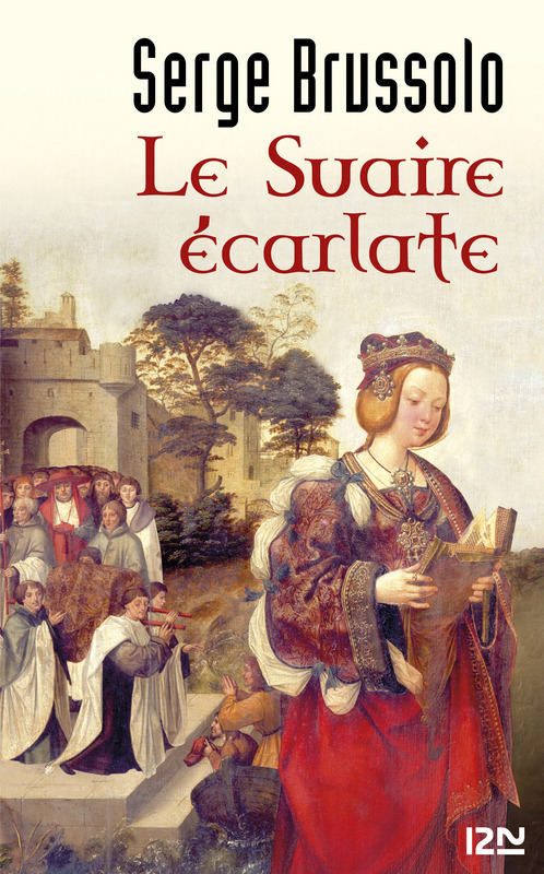 Couverture ebook de Le suaire écarlate, de Serge Brussolo