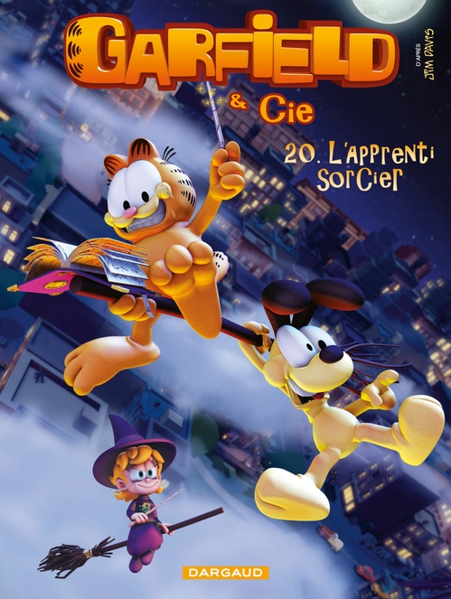 Couverture ebook de Garfield & Cie - Tome 20 - L'apprenti sorcier, de Jim Davis