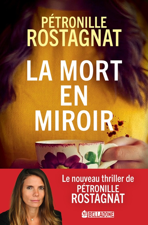 Couverture ebook de La mort en miroir, de Pétronille Rostagnat