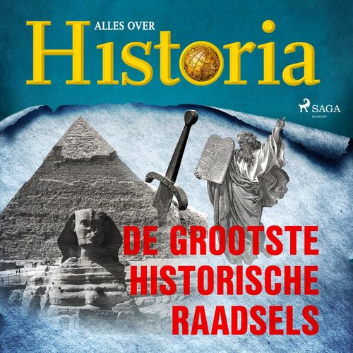 audiobook cover of De grootste historische raadsels, by Alles Over Historia
