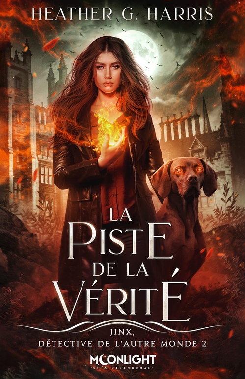 ebook cover of La piste de la vérité, by Heather G. Harris