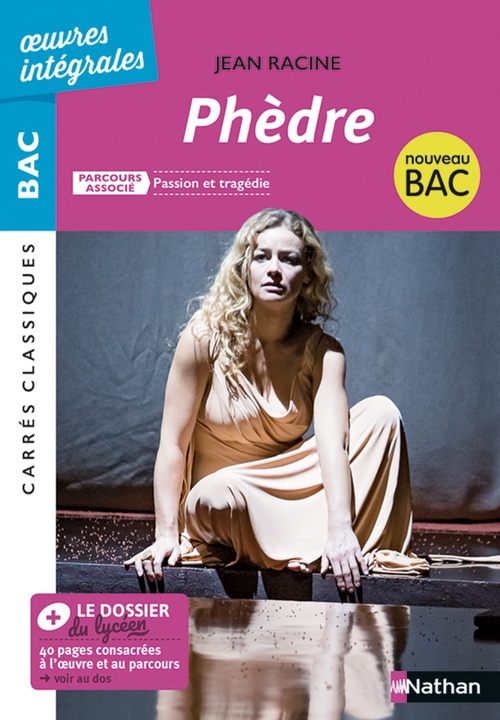 ebook cover of Phèdre, by Jean Racine