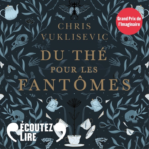 Couverture audiobook de Du thé pour les fantômes, de Chris Vuklisevic