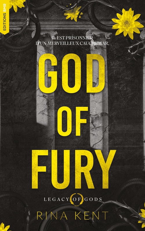 Couverture ebook de God of Fury, Legacy of Gods Tome 5 (Edition Française), de Rina Kent
