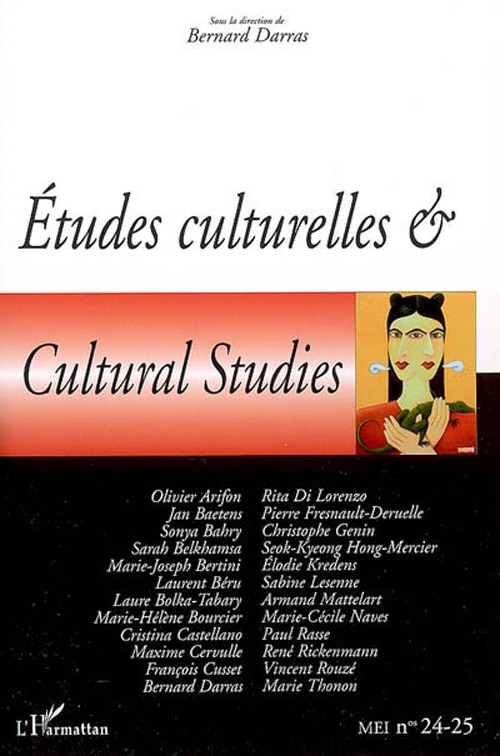 ebook cover of Etudes culturelles & Cultural Studies, by Collectif