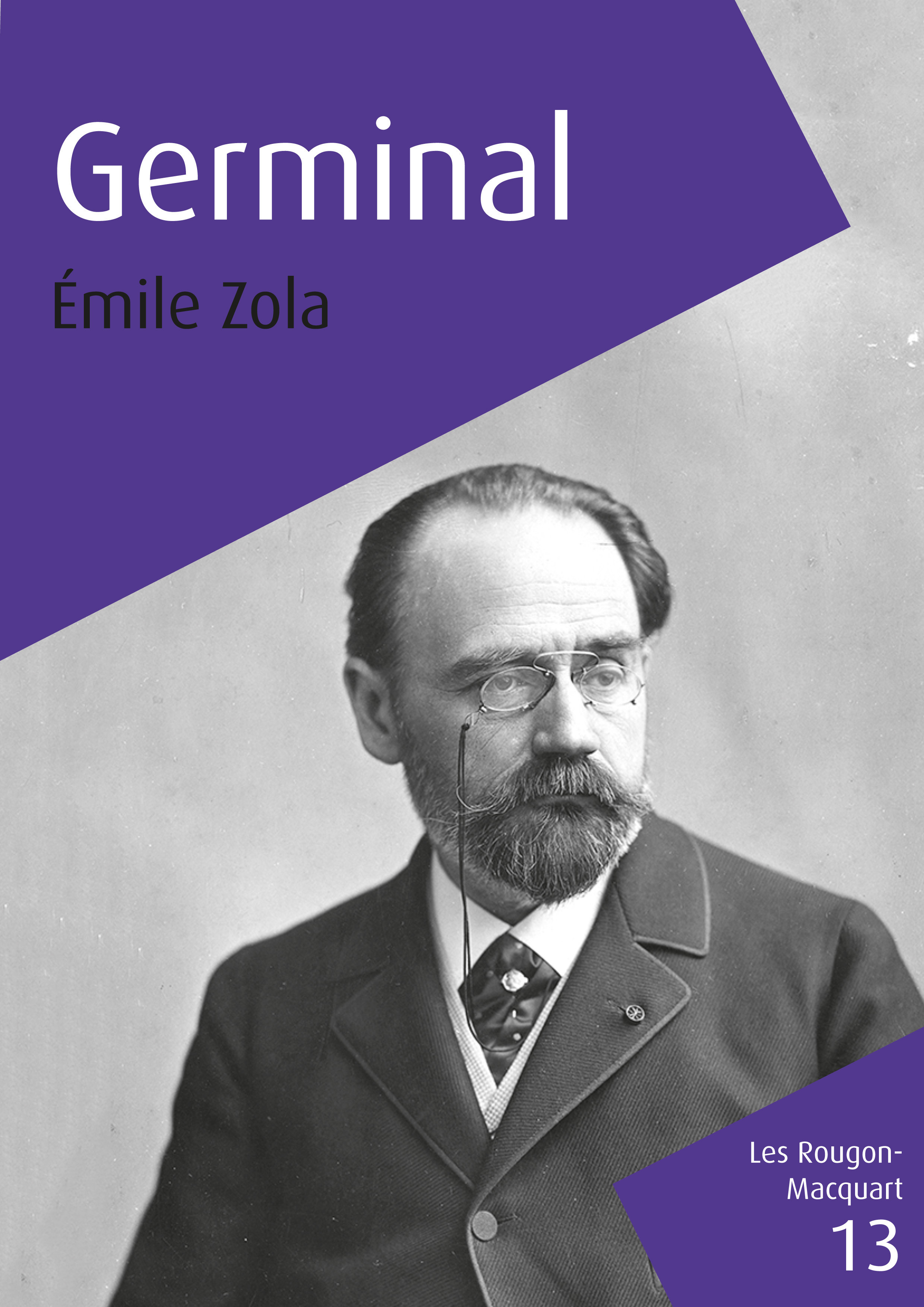 ebook cover of Germinal, by Emile Zola