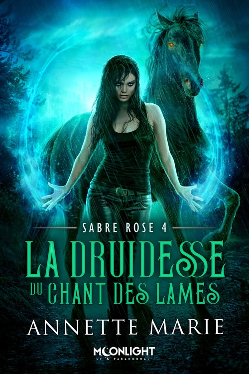 ebook cover of La Druidesse du Chant des lames, by Annette Marie