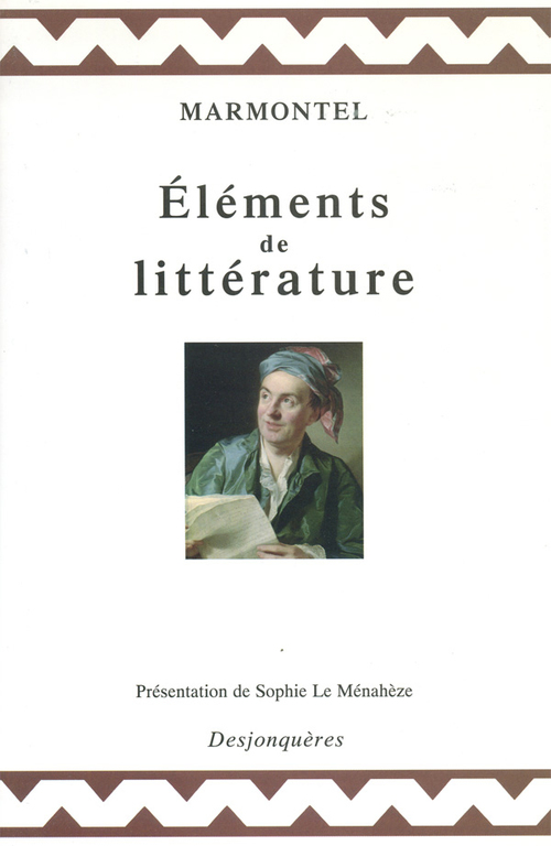Couverture ebook de Eléments de littérature, de Jean-François Marmontel