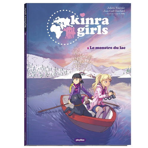 ebook cover of KINRA GRILS TOME 5 - Le monstre du lac, by Juliette Fournier