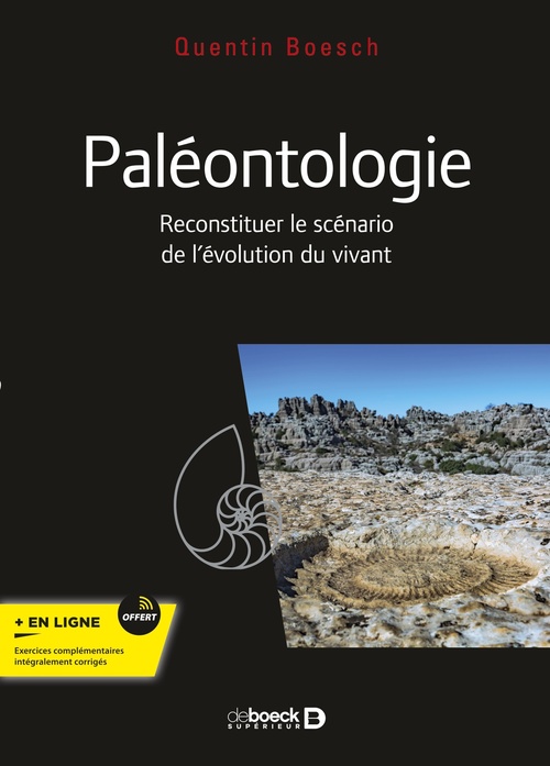 ebook cover of Paléontologie, by Quentin Boesch