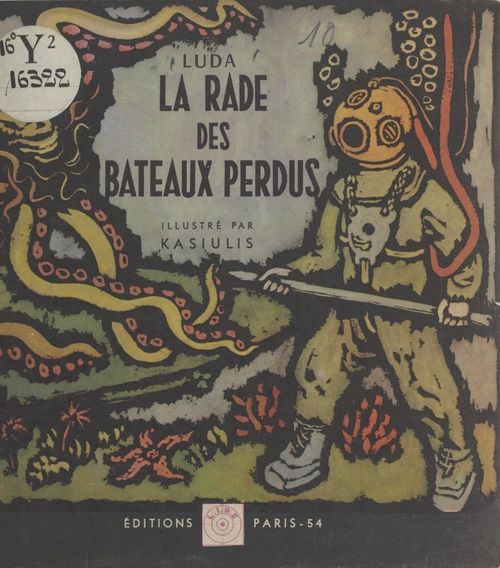 Couverture ebook de La rade des bateaux perdus, de Luda