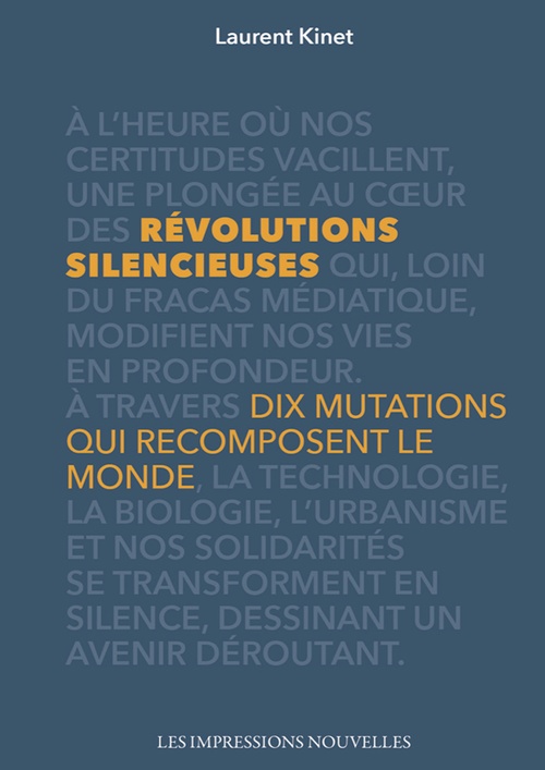Couverture ebook de Révolutions Silencieuses, de Laurent Kinet