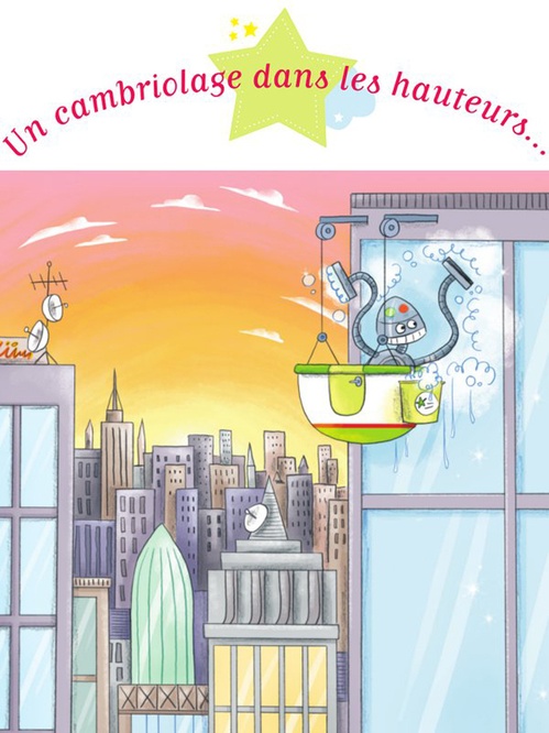 ebook cover of Un cambriolage dans les hauteurs, by Sophie de Mullenheim
