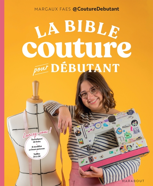 Couverture ebook de La bible de la couture pour débutant, de Margaux Faes