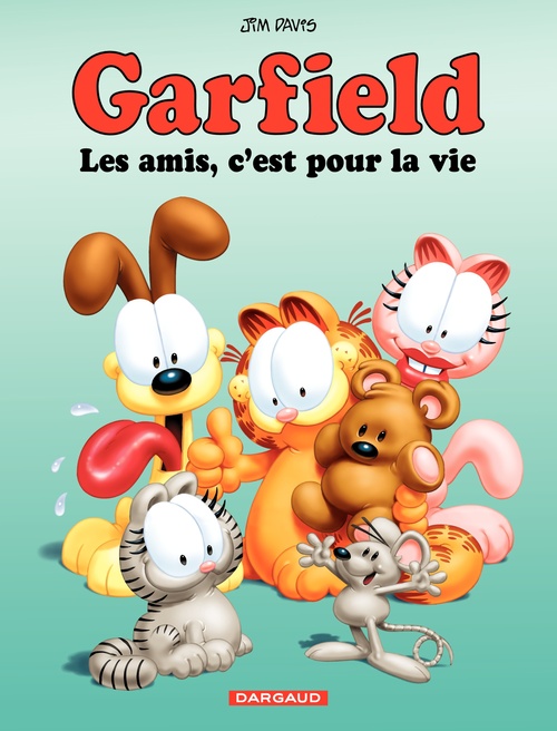 Couverture ebook de Garfield - Tome 56 - Les amis, c'est pour la vie, de Jim Davis
