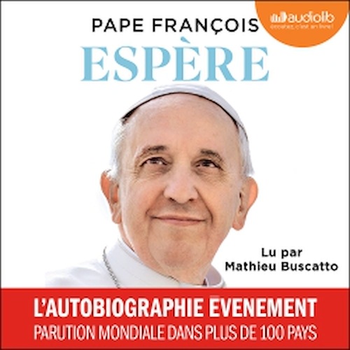Couverture audiobook de Espère, de Pape François