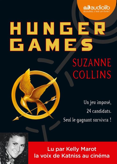 audiobook cover of Hunger Games I, by Suzanne Collins