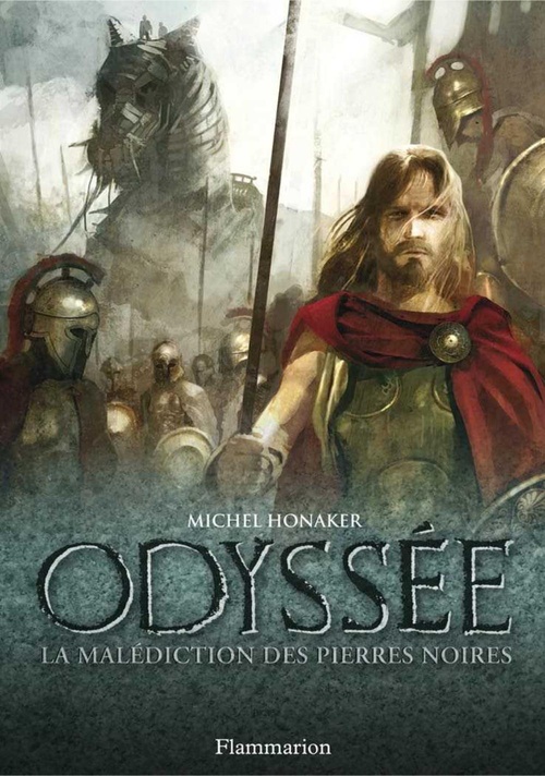 ebook cover of Odyssée (Tome 1) - La malédiction des pierres noires, by Michel Honaker