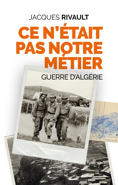 Couverture ebook de Ce n'était pas notre métier - Guerre d'Algérie, de Jacques Rivault