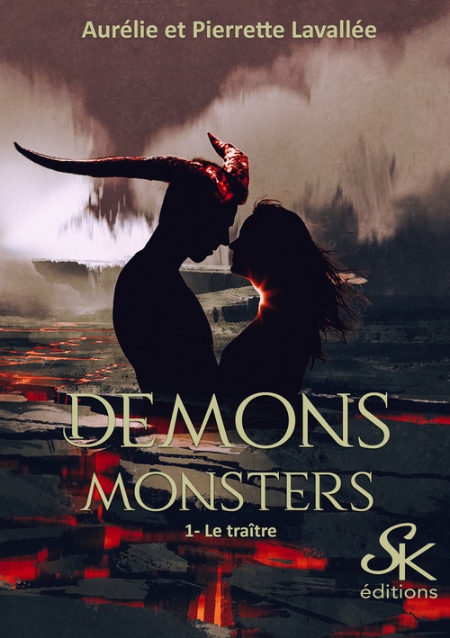 Couverture ebook de Demons Monsters 1, de Aurélie Lavallée, Pierrette Lavallée