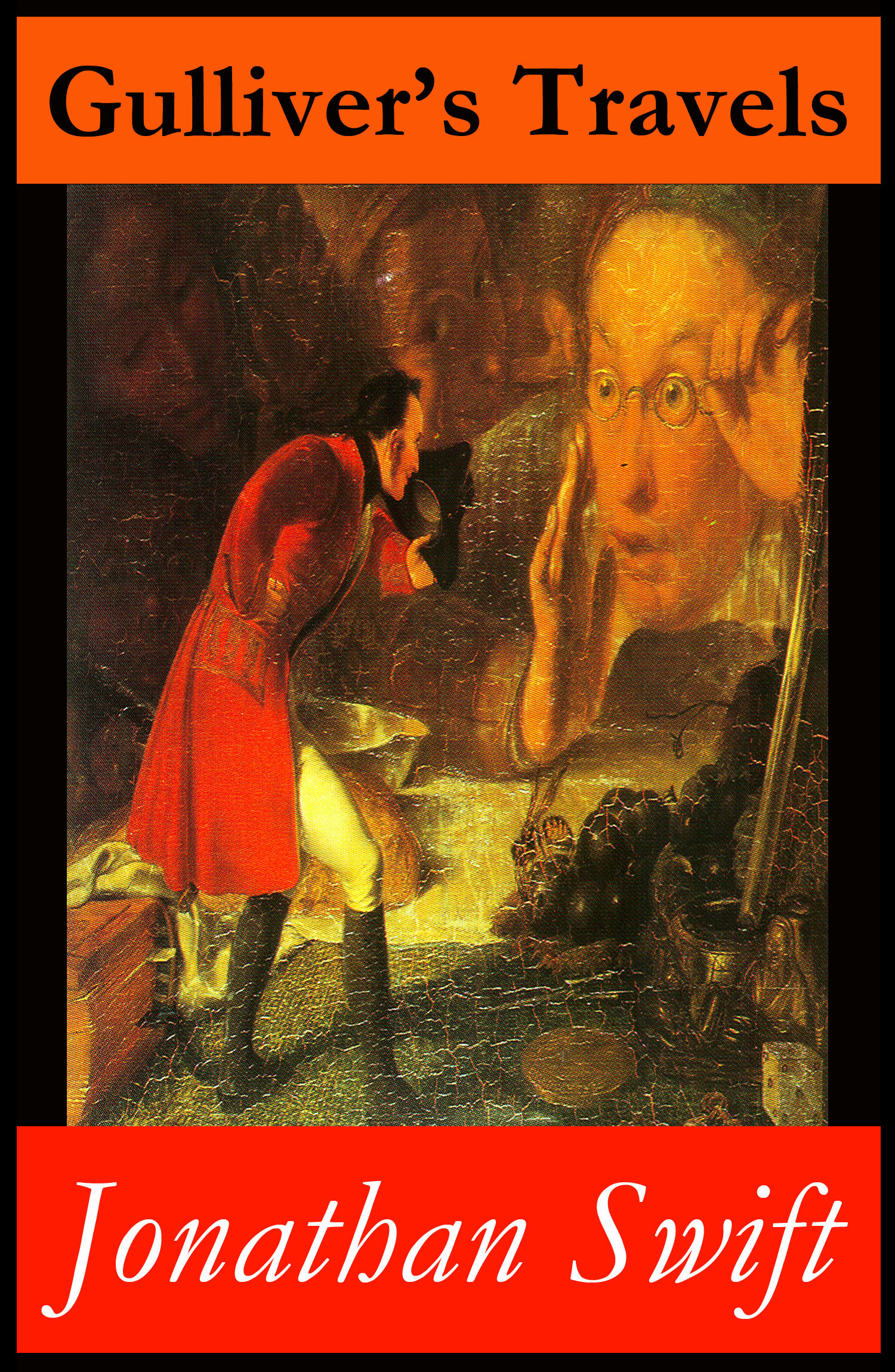 Couverture ebook de Gulliver´s Travels illustrated by Arthur Rackham, de Jonathan Swift
