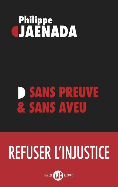 Couverture ebook de Sans preuve et sans aveu, de Philippe Jaenada