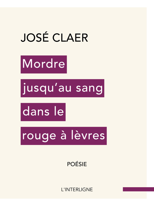 ebook cover of Mordre jusqu'au sang dans le rouge à lèvres, by José Claer