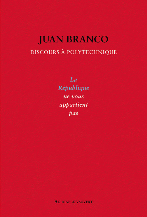 Couverture ebook de La République ne vous appartient pas, de Juan Branco