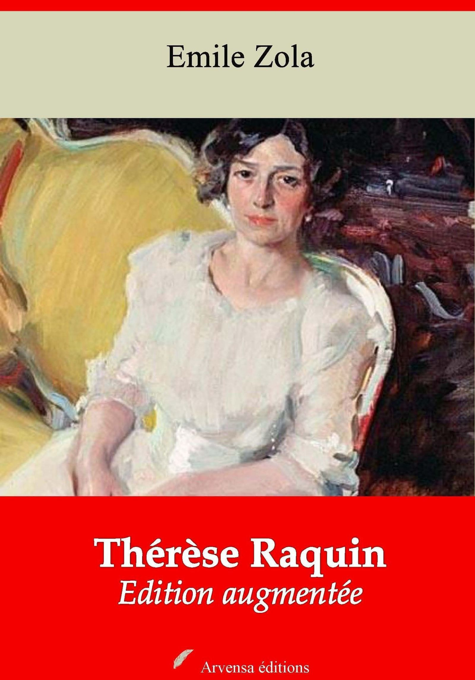 Couverture ebook de Thérèse Raquin - suivi d'annexes, de Emile Zola