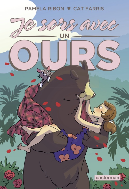 ebook cover of Je sors avec un ours, by Pamela Ribon, Cat Farris