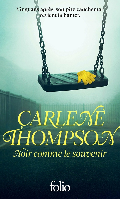 ebook cover of Noir comme le souvenir, by Carlene Thompson