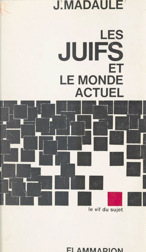 Couverture ebook de Les Juifs et le monde actuel, de Jacques Madaule