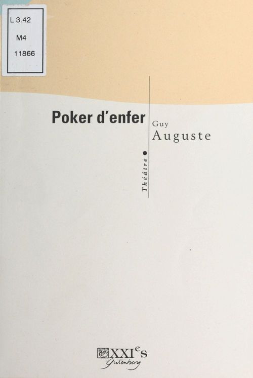 Couverture ebook de Poker d'enfer, de Guy Augsute