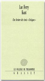 ebook cover of Kant, by Luc Ferry