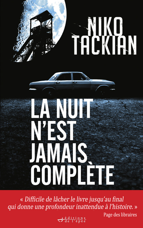 ebook cover of La nuit n'est jamais complète, by Niko Tackian
