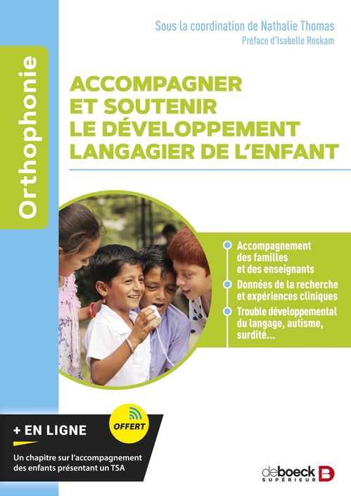 ebook cover of Accompagner et soutenir le développement langagier de l´enfant, by Nathalie Thomas