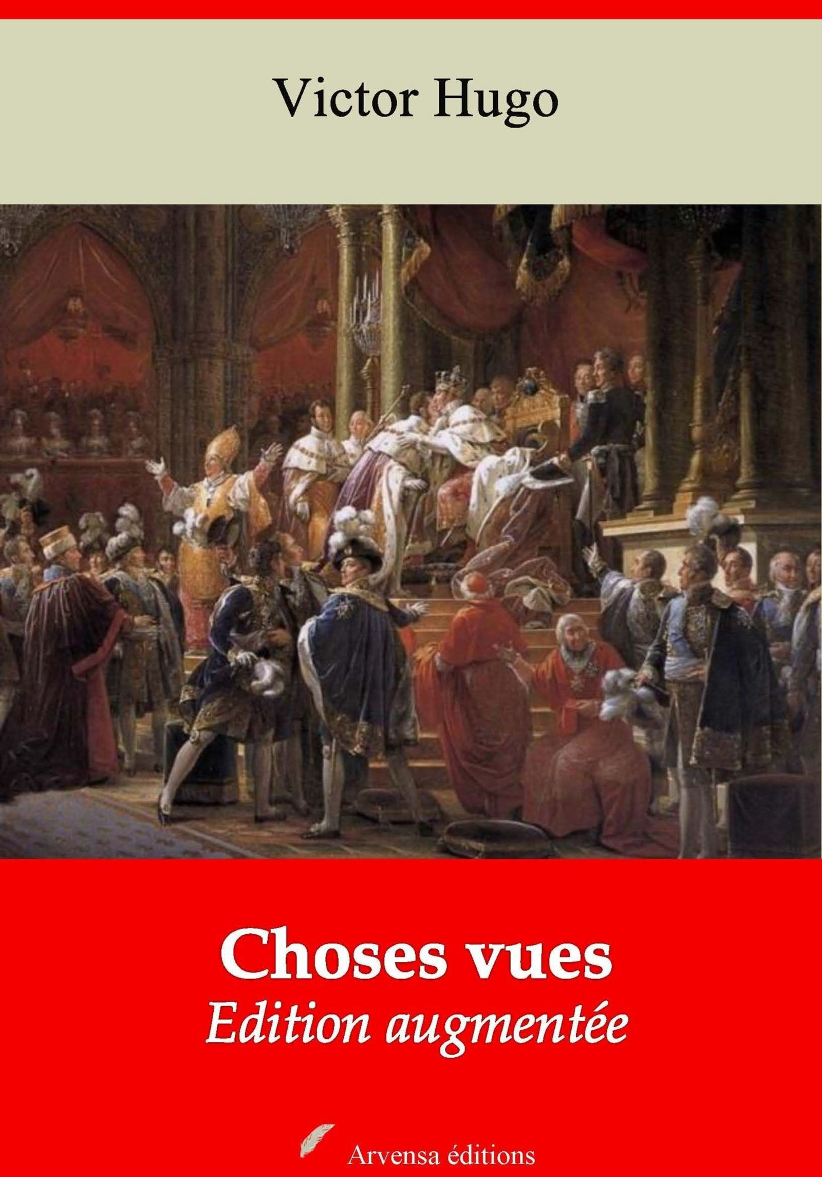 ebook cover of Choses vues - suivi d'annexes, by Victor Hugo