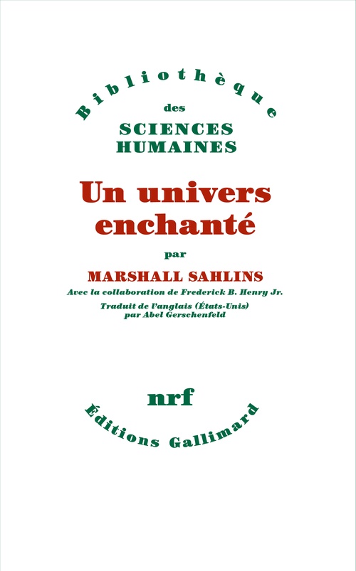Couverture ebook de Un univers enchanté, de Marshall Sahlins