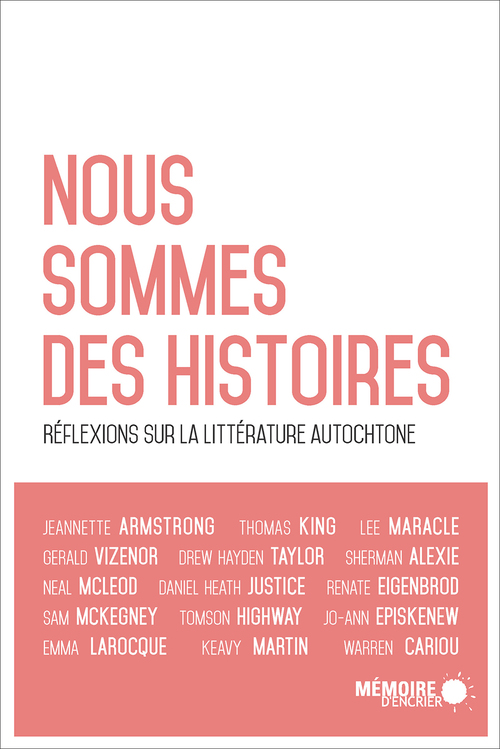 Couverture ebook de Nous sommes des histoires, de Collectif
