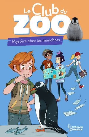 Couverture ebook de Le club du zoo- Mystère chez les manchots !, de Zoé Darwin