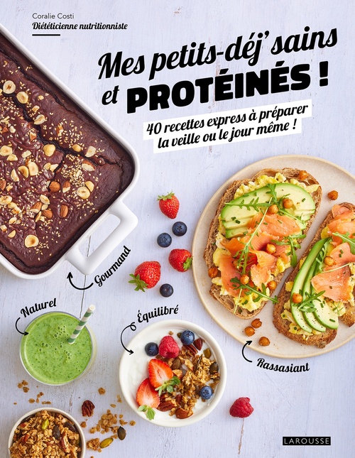 ebook cover of Mes petits-déj' sains et protéinés !, by Coralie Costi, Marie-Élodie Pape