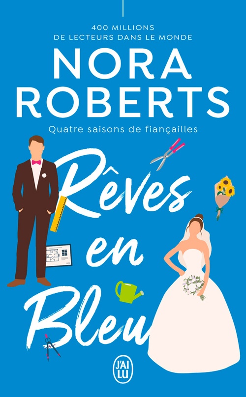 Couverture ebook de Quatre saisons de fiançailles (Tome 2) - Rêves en bleu, de Nora Roberts