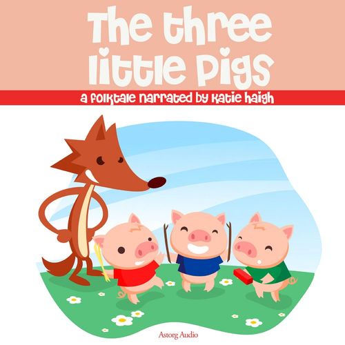 audiobook cover of The Three Little Pigs, a Fairy Tale, by J. M. Gardner