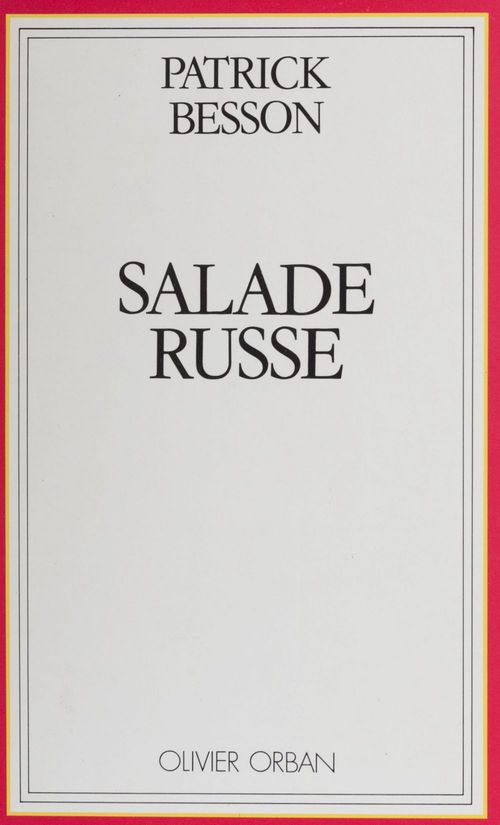 ebook cover of Salade russe, by Patrick Besson