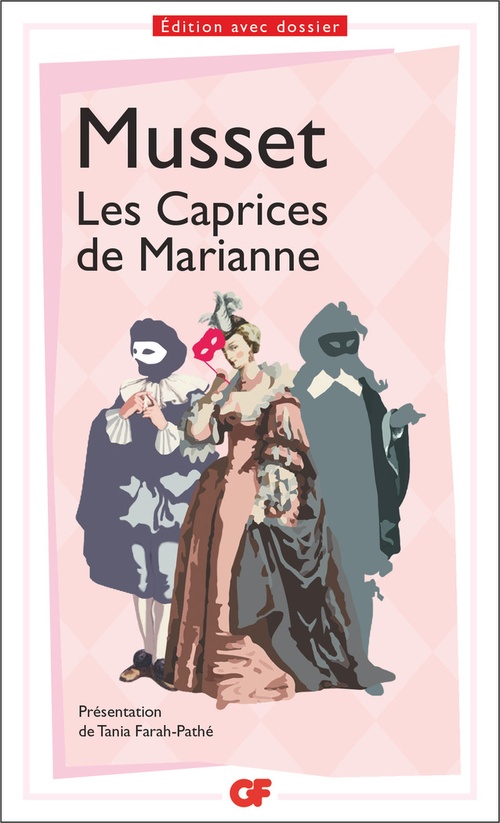 Couverture ebook de Les Caprices de Marianne, de Alfred de Musset
