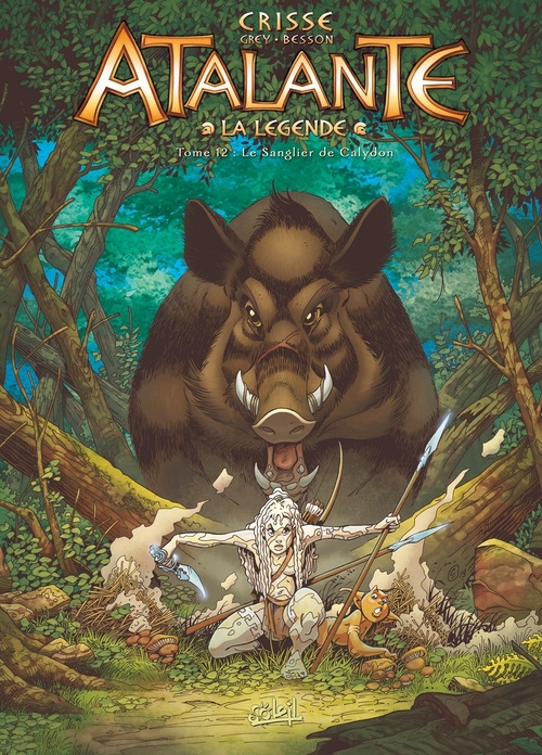 Couverture ebook de Atalante T12 - Le Sanglier de Calydon, de Didier Crisse