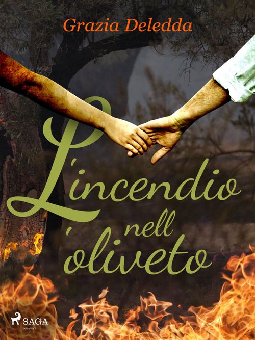 Couverture ebook de L'incendio nell'oliveto, de Grazia Deledda